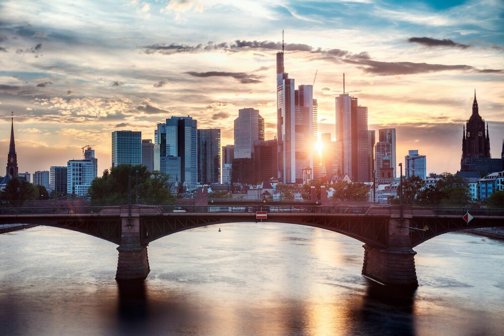 FRANKFURT SUNSET