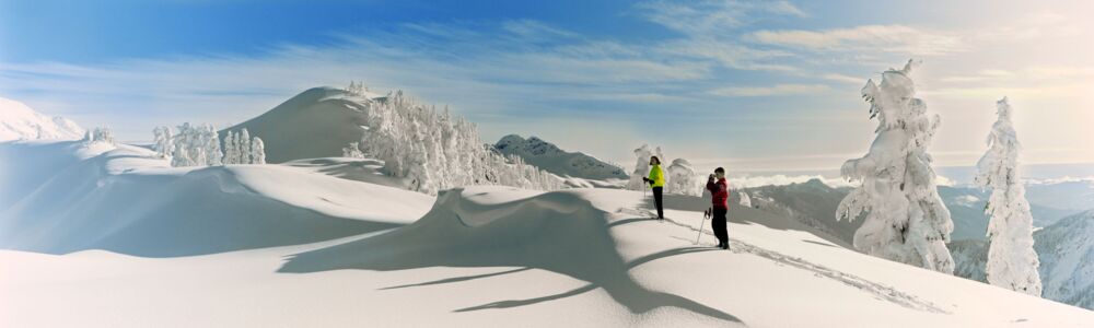 SKIERS AT ARTIST POINT 1966