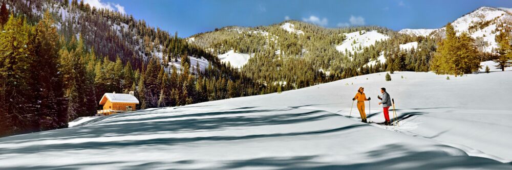 CROSS COUNTRY SKIERS 1964