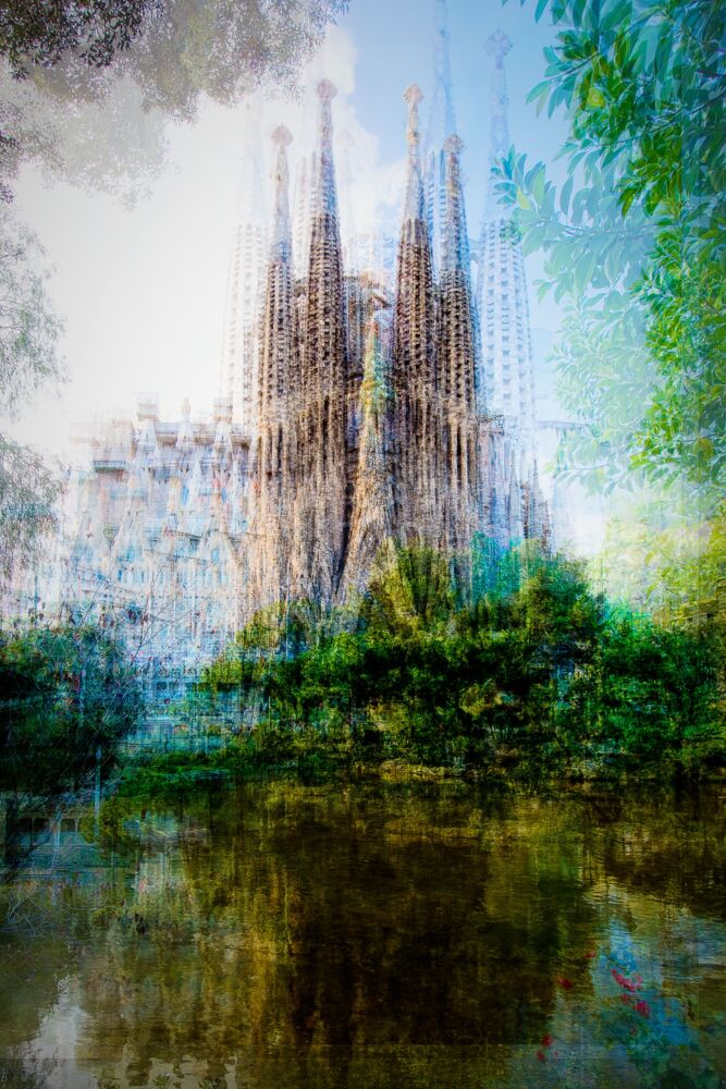 Barcelona Placa de Gaudi