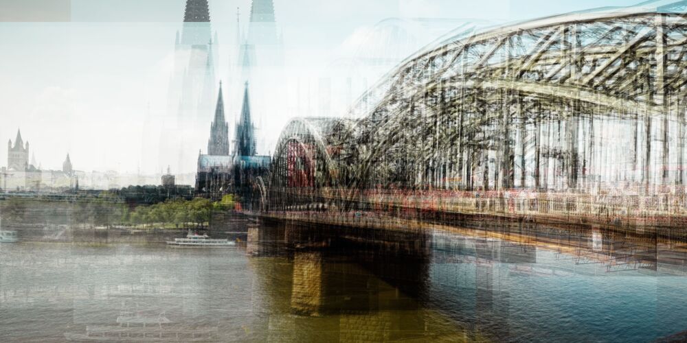 K&ouml;ln Hohenzollernbr&uuml;cke