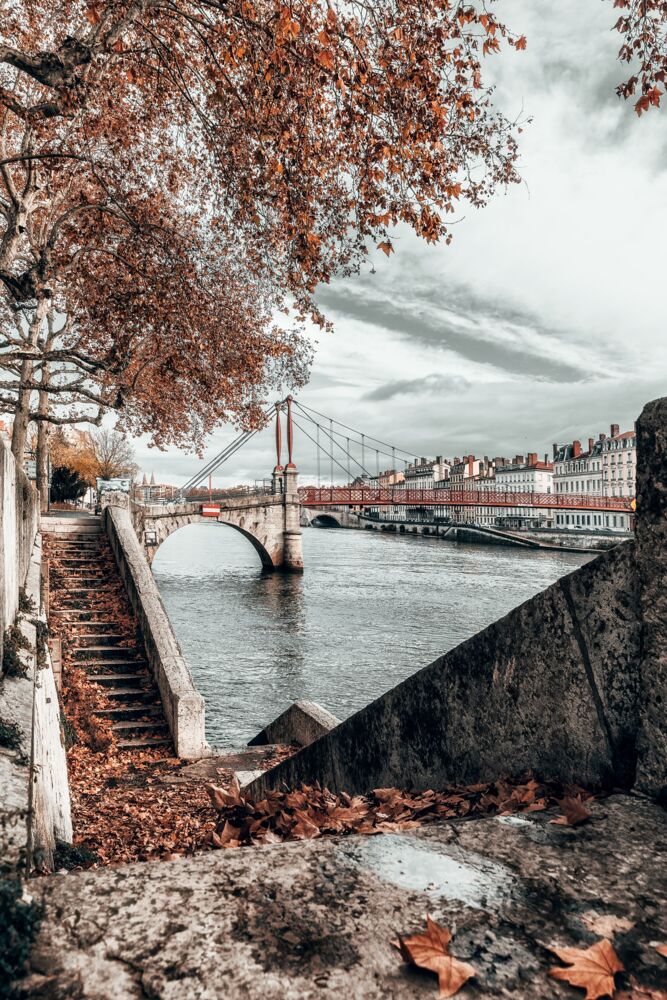 LYON - PASSERELLE SAINT GEORGES