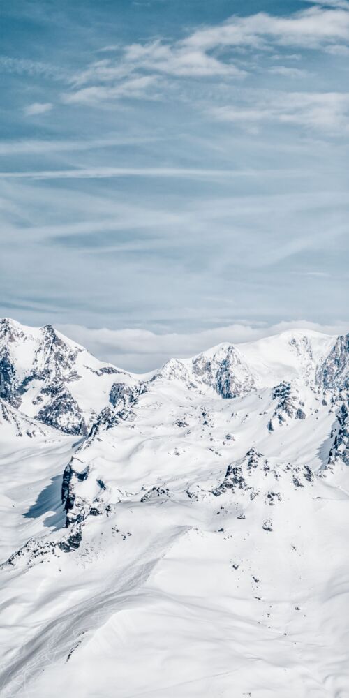 Mont Blanc depuis les Arcs 1