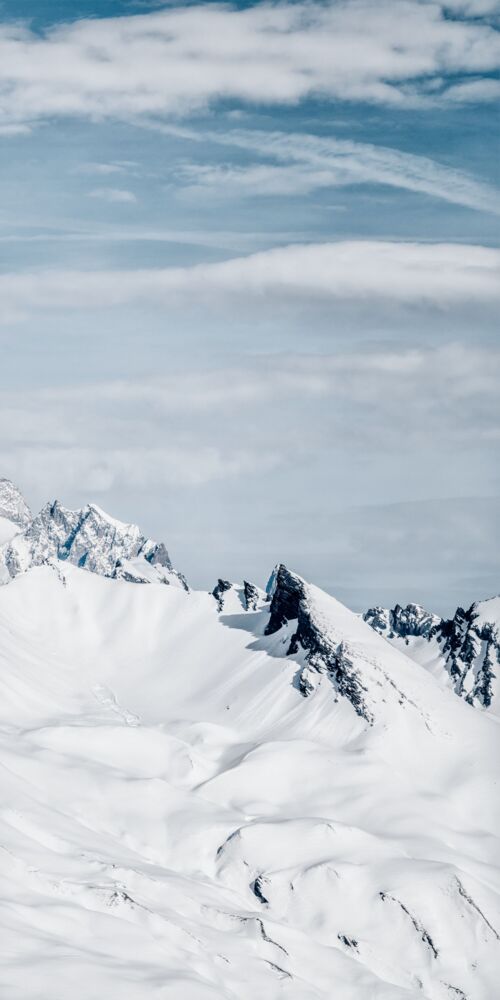 Mont Blanc depuis les Arcs 3