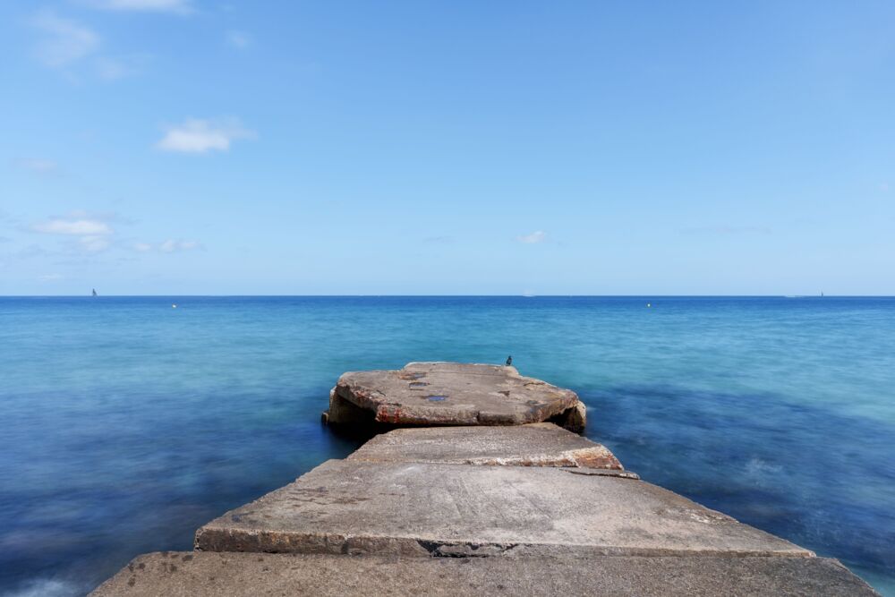 Muelle de cemento