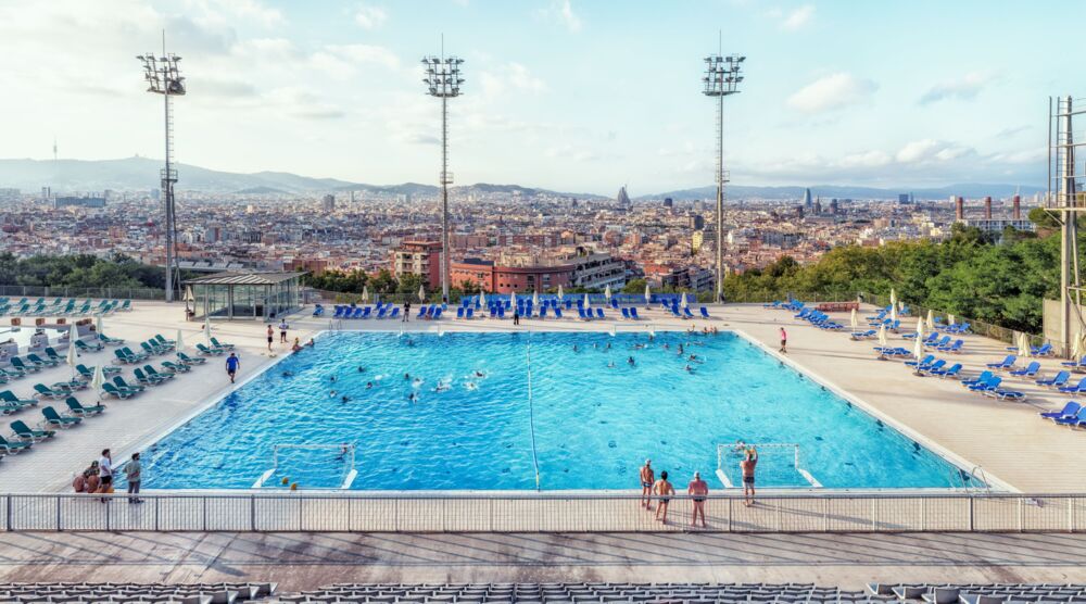 Natacion con vistas