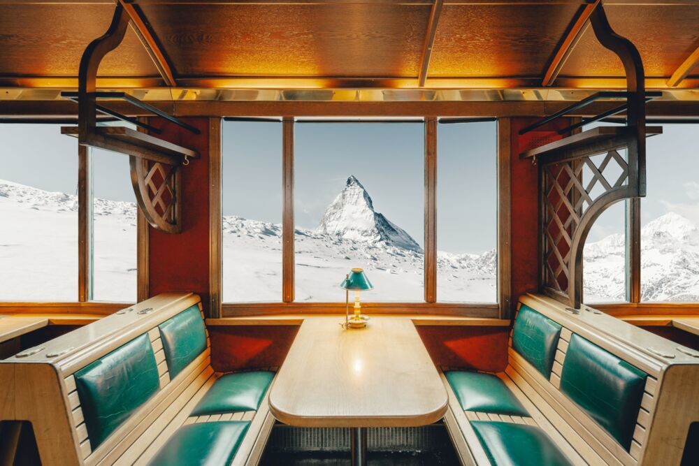 Voiture restaurant 2e service
