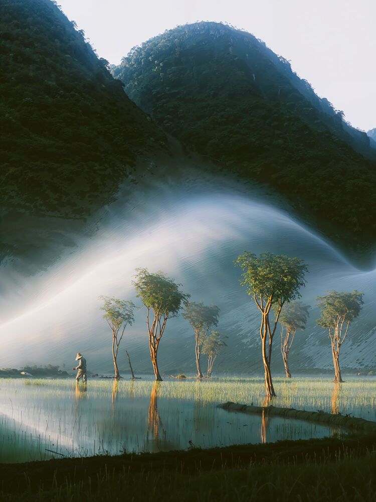Breath of the paddy