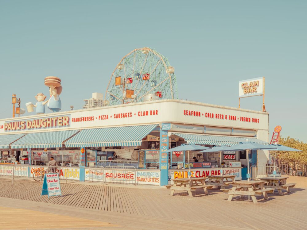Coney island fall