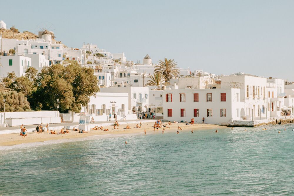 Summer greece Mykonos