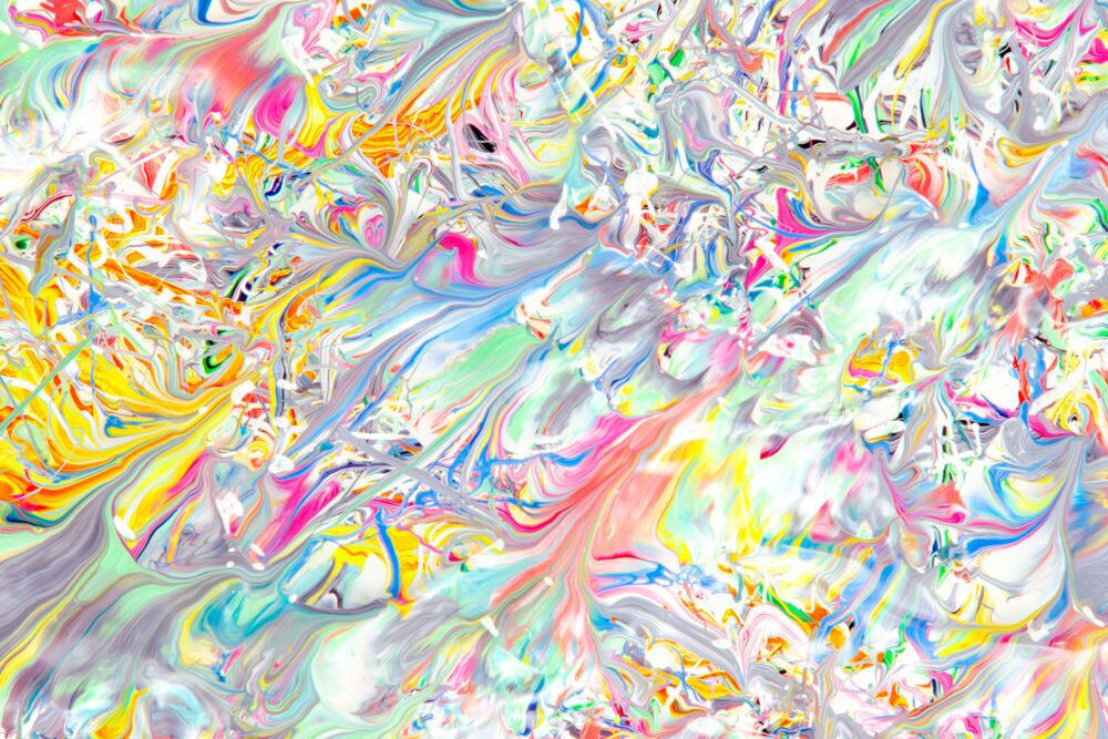 Colorful confection