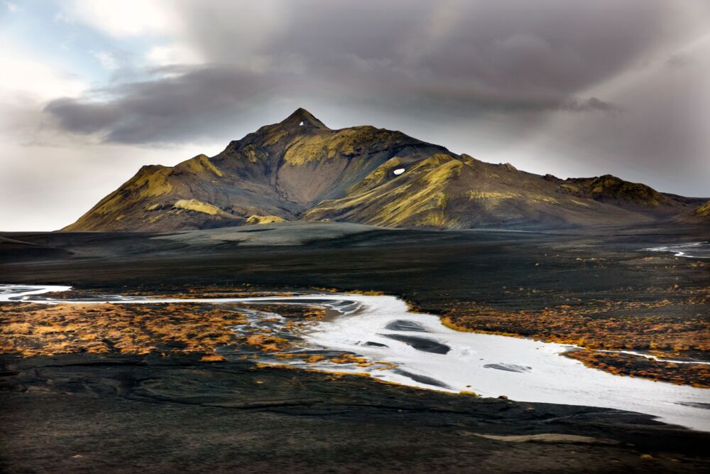 ISLANDE LAC DE LANGISJOR