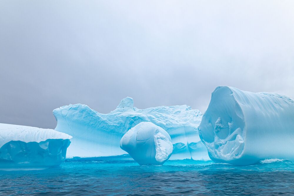 Trilogie d'icebergs