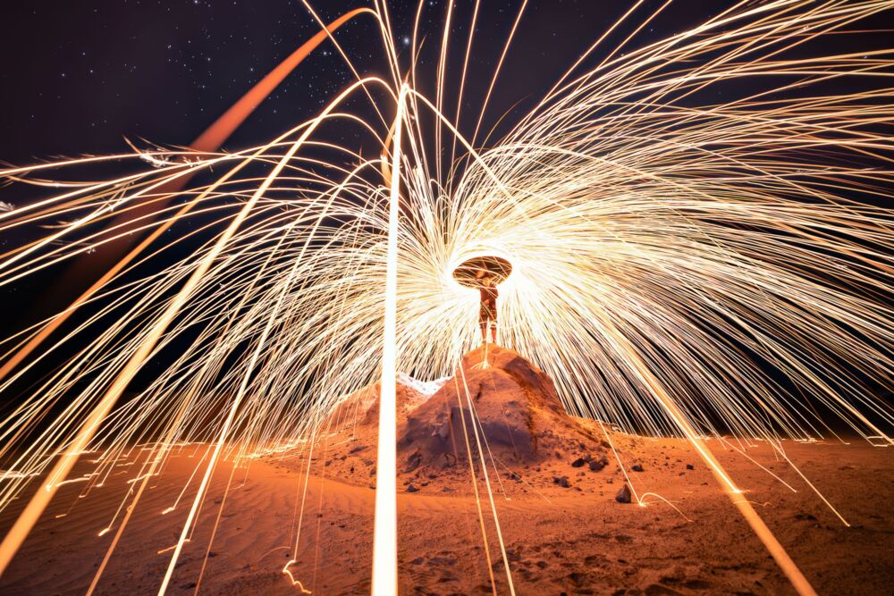 Fire spider