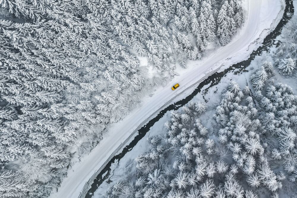 Yellow car