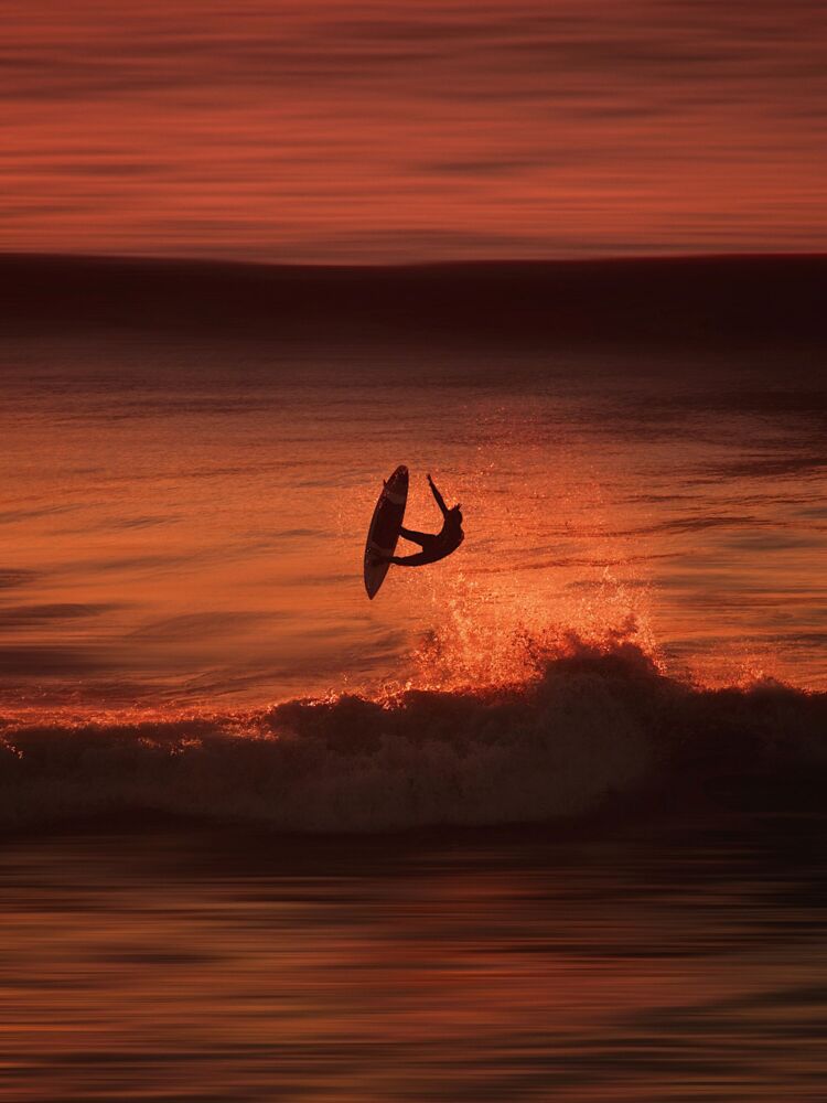 Birds caught in fire