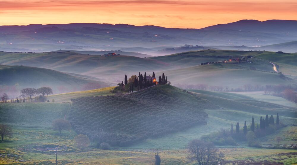Val d'orcia Toscane