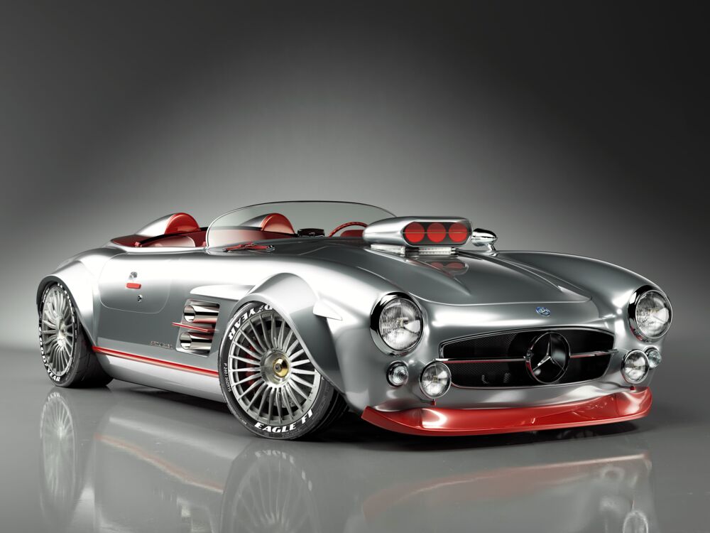 German beauties The 300SL Restomod