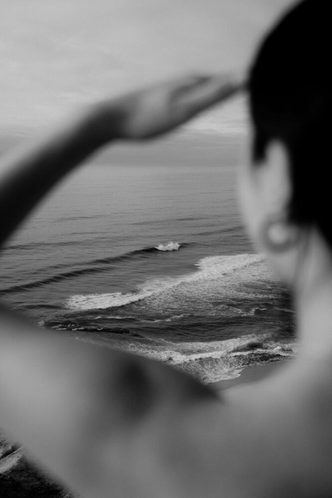 Looking out