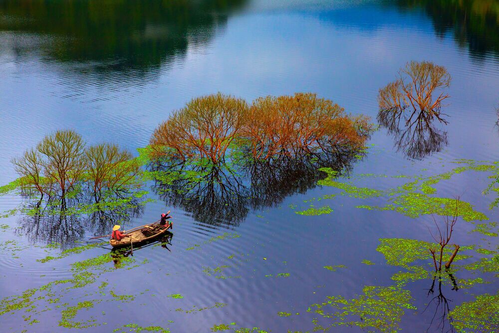 Autumn lake