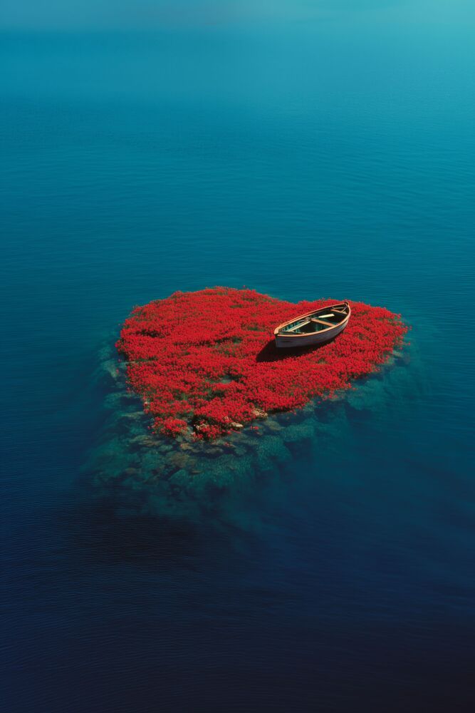 Heart at sea