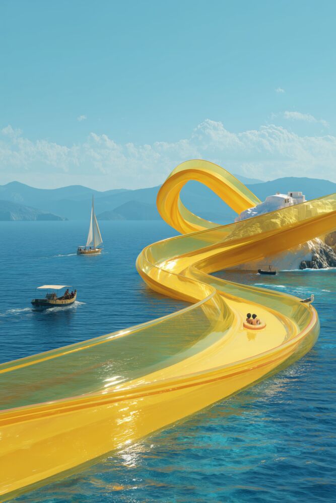 Yellow slide
