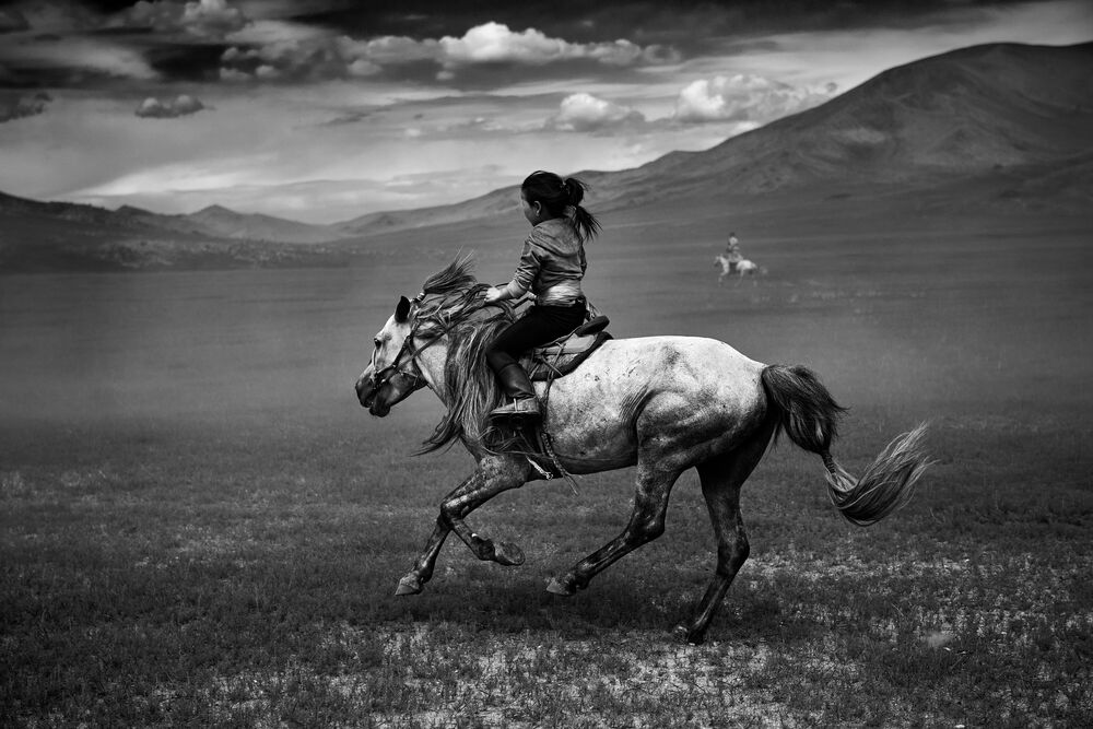 The Steppe Horsewoman