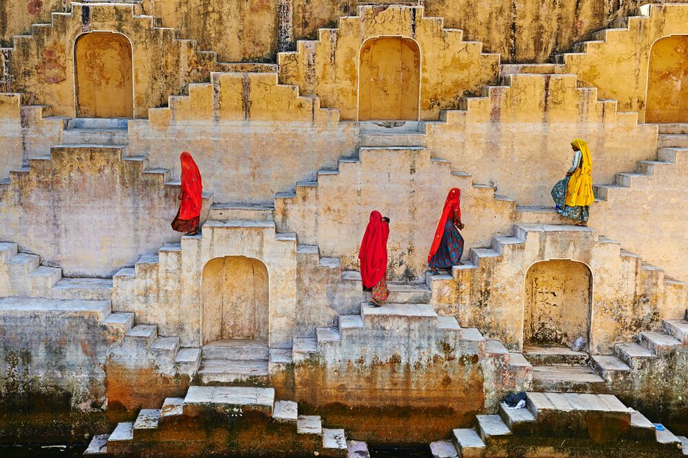 WOMAN IN THE STAIRS