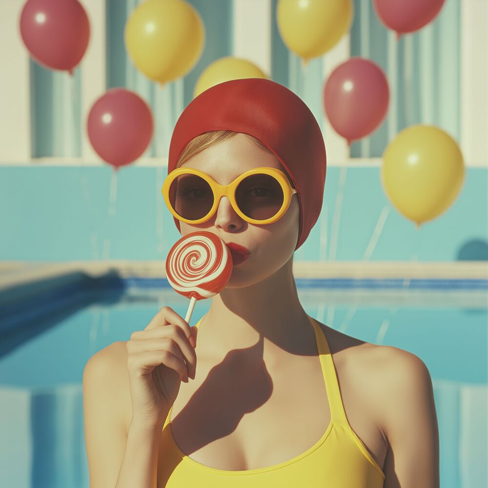 Pool side pop