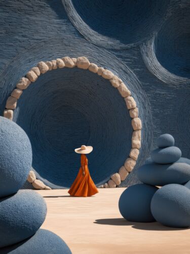 Summer among blue stone - Fabien NOVARINO - Fotografia