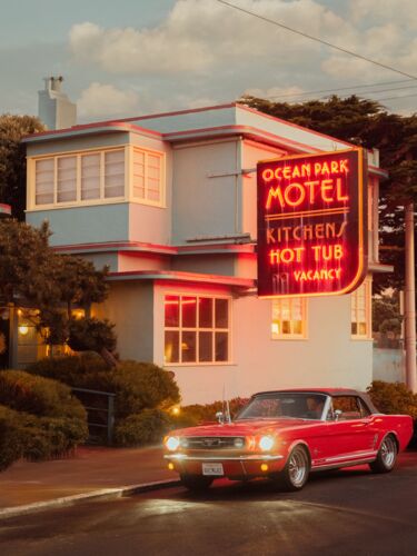 Ocean park motel - LUDWIG FAVRE - Photographie